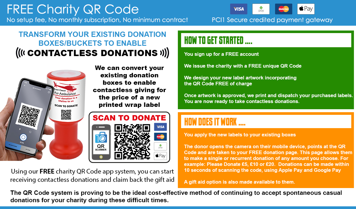 Free Charity QR Code - ECL Plastics