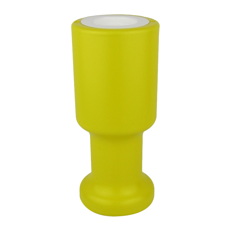 Eco Charity Money Collection Box for Fundraising Donations Yellow 